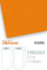 Orange 515 2 rouleaux de 5 mètres x 25 cm 