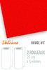 Rouge vif 529 2 rouleaux de 5 mètres x 25 cm 