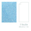 Bleu Fluo 50 cm x 100 cm 
